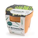 Radis et Capucine - Kit Citronnelle - Pot en Terre Cuite - 13 cm - MEDIA_3D